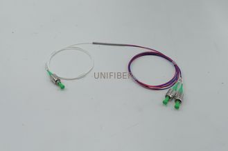 High ER 1x2 SM PM Fiber Coupler FC/APC 1310nm 1550nm 1060nm