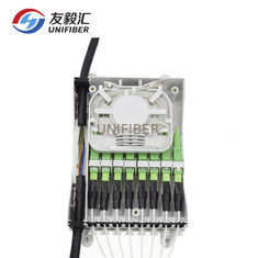 ABS 8 Ports SC Anti UV FTTH Fiber Optic Termination Box