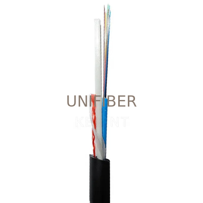 Self Supported ASU Bulk Fiber Optic Cable 12 Core 24 Core 80m Span