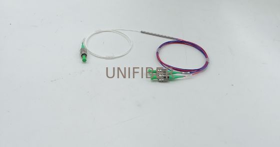 High ER 1x2 SM PM Fiber Coupler FC/APC 1310nm 1550nm 1060nm