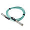 10Gb/s SFP+ To SFP+ AOC Cable 1m 850nm Fiber Cable Assembly