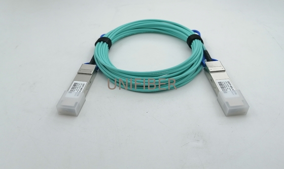 40G QSFP+에서 QSFP+ AOC 활성 광 케이블 OM3 1M 3M 5M