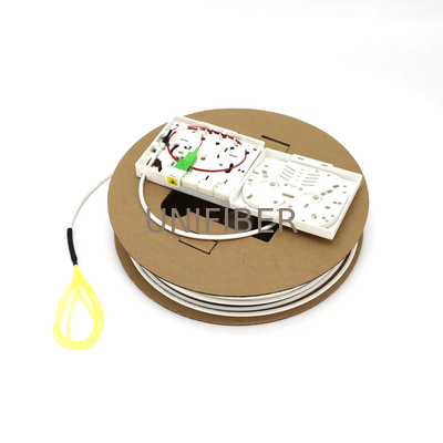 FTTH 프라이스 터미널 광학 (PTO) 1 FO 드롭 케이블 G657A2 SC APC 30m